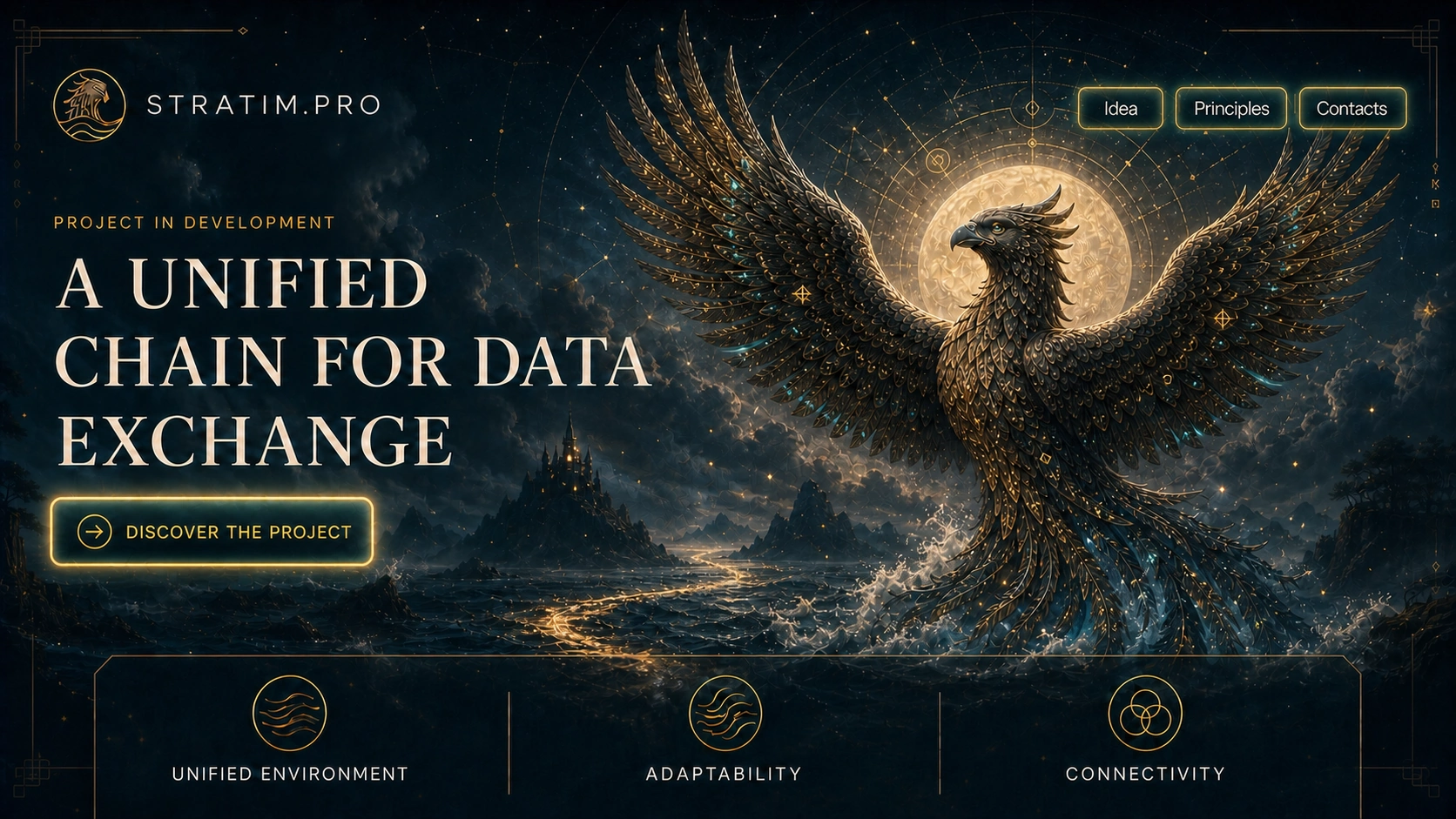 Stratim Pro — a unified chain for data exchange